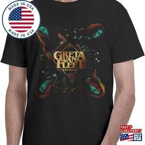 Greta Van Fleet T-Shirt Retro Rock Band For Music Lovers Classic